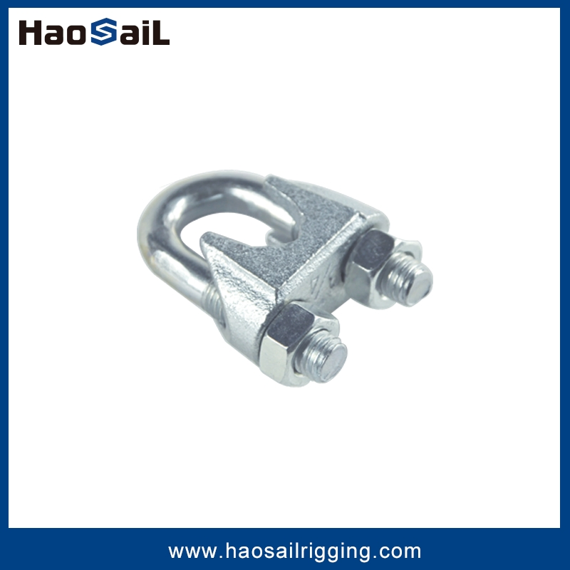 High Quality DIN 741 Rigging Hardware Steel Wire Rope Forged Galvanized Wire Rope Clips