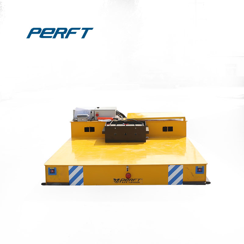 Manufacturer of 25-Ton Heavy-Duty Electric Platform Transport Trolleys