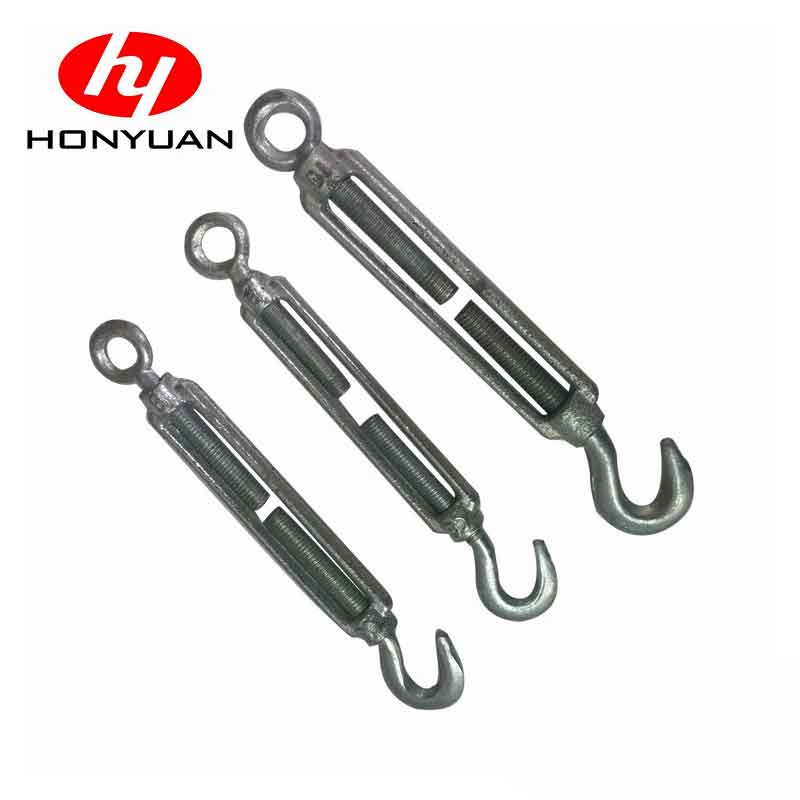 Electro Galvanizing Hardware Tool Rigging Screws with Eye and Hook 316 1480 Turnbuckle