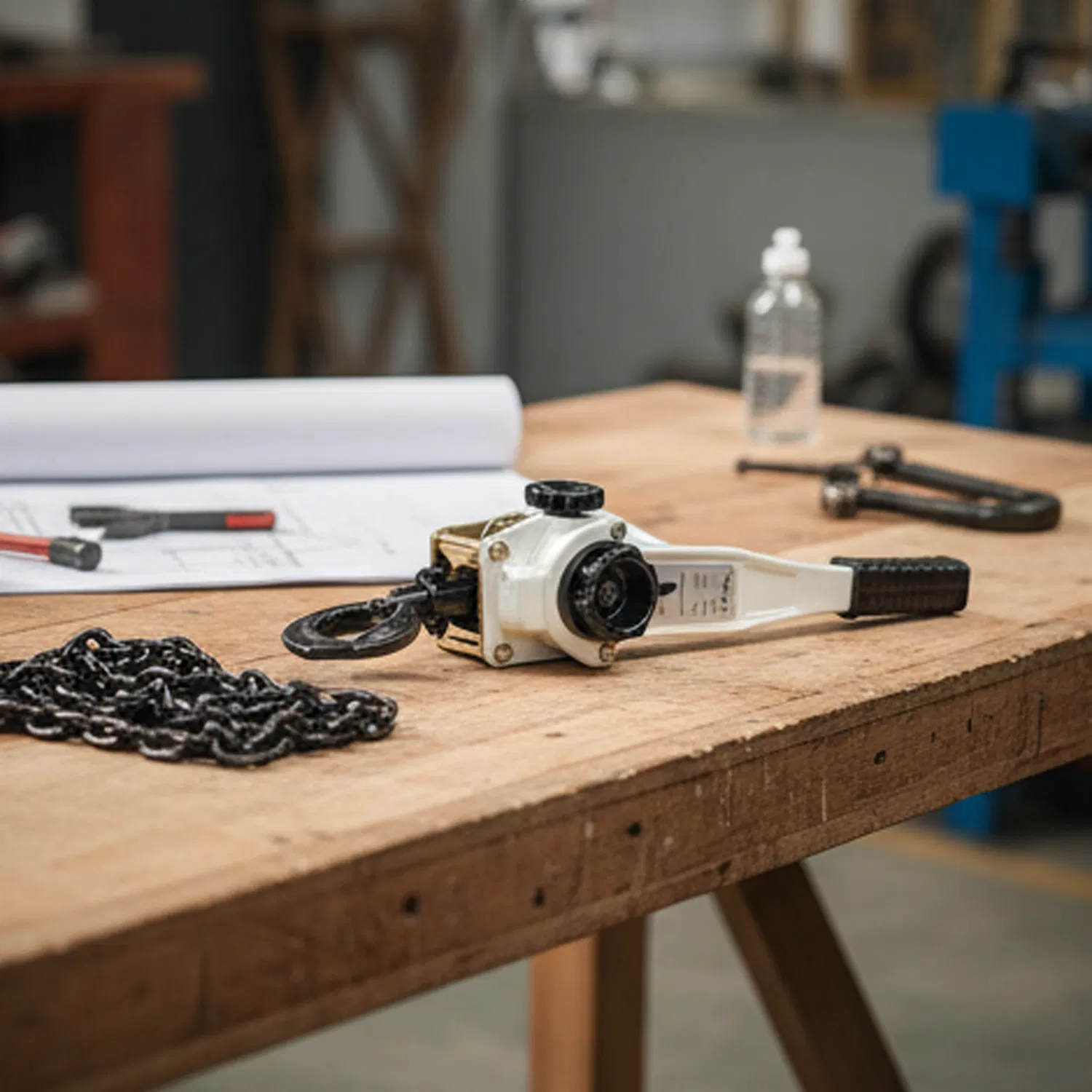 Hsh-E Type 1.5 Ton Manual Lever Block Construction Hoist CE Certificated