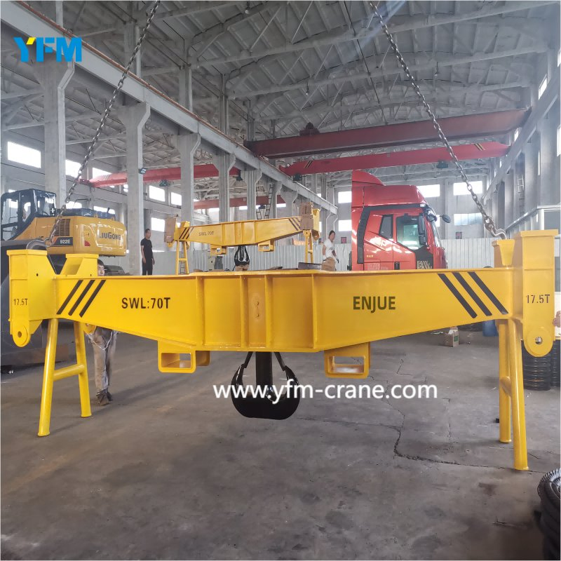 Adjustable Spreader Beam Quickly Adapts to Different Lifting Tasks and Reduces Changeover Time