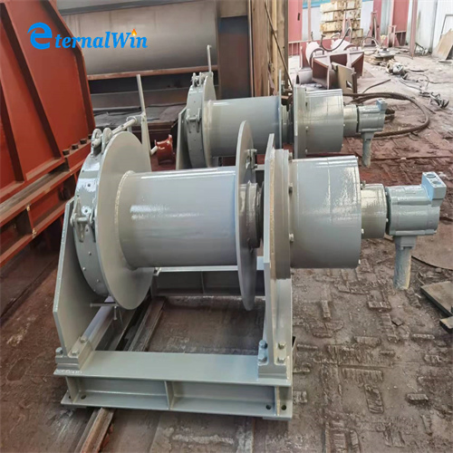 50kN Offshore Pneumatic Air Tugger Winch Explosion-Proof Ship Hatch Cover Air Winch
