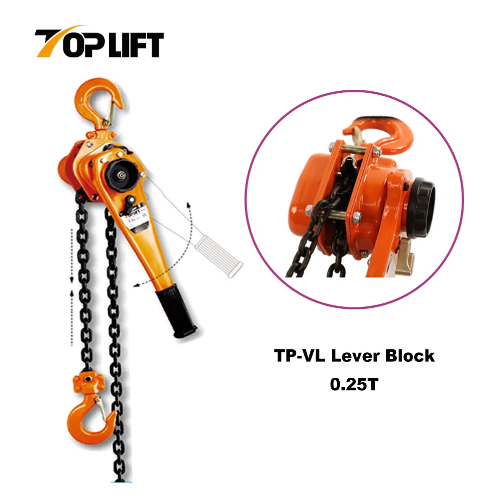 Industrial Lever Block Hoist Tool for Efficient Lifting