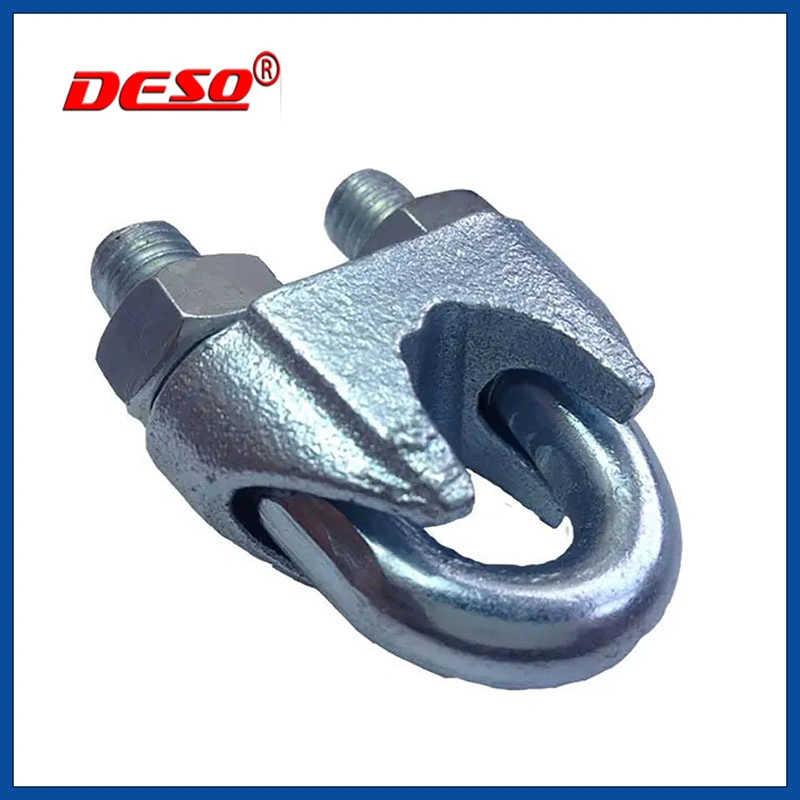 Factory Price DIN741 Rigging Galvanized Malleable Steel Wire Rope Clip