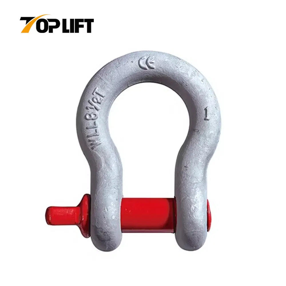 G210 Lifting Rigging Hardware Us Type Screw Pin Anchor Shackle Dee Shackle