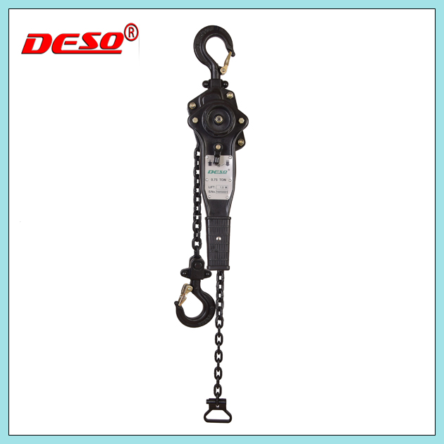 Industrial Equipment Manual Lifting Steel Lever Chain Block / Hoist with Hook