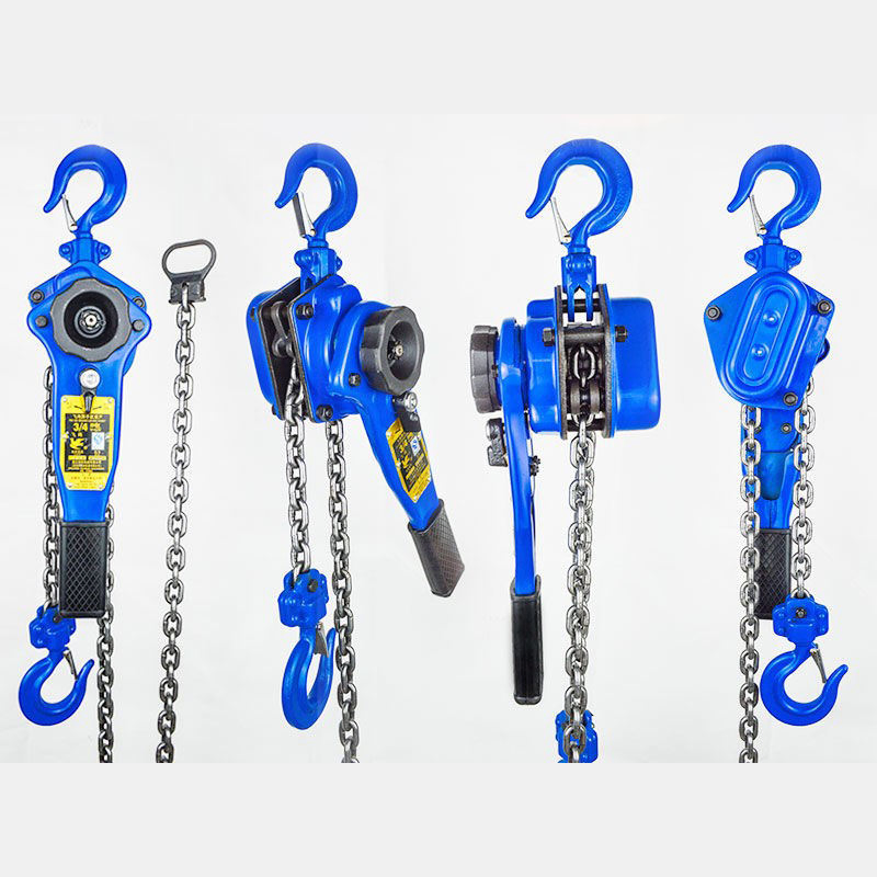 0.75 Ton 1 Ton 3 Ton Hand Held Ratchet Hoist Type Puller Chain Lifter Lever Block Hoist