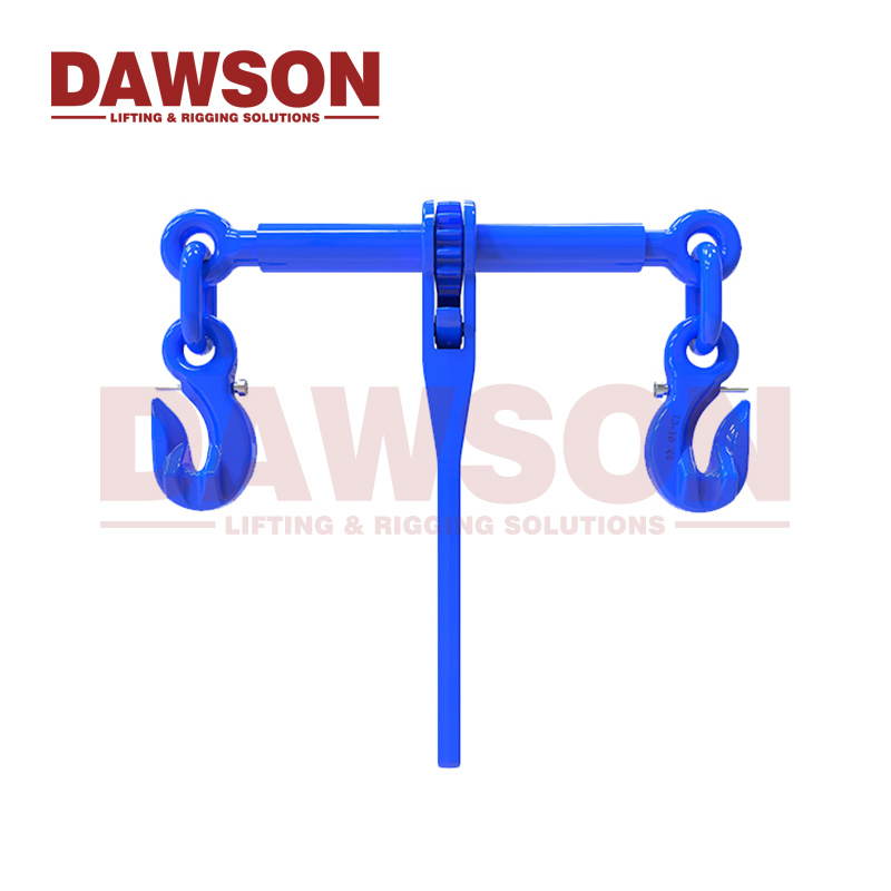 Dawson G100 Ratchet Type Load Binder with Safety Hooks for Lashing