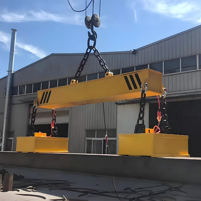 Series MW84 for Steel Industry Handling Steel Plates Crane Magnetic Plate Lifter