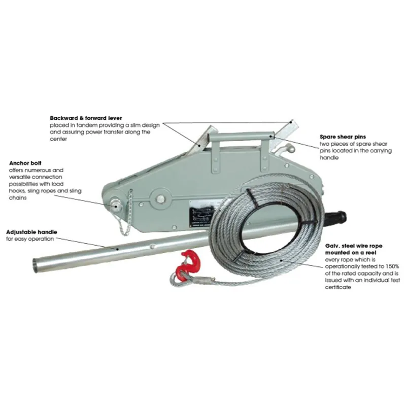 Wire Rope Pulling Hoist