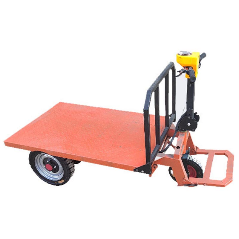 Electric Dumper Cart Small Mini Wheelbarrow Flat Trolley Tricycle Dump Truck