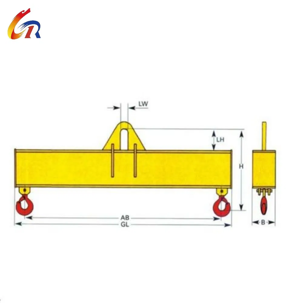 25 Ton Heavy Duty Lifting Beam for Bridge and Construction Work