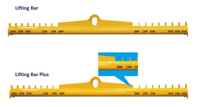 Glass Lifting Bar Beam