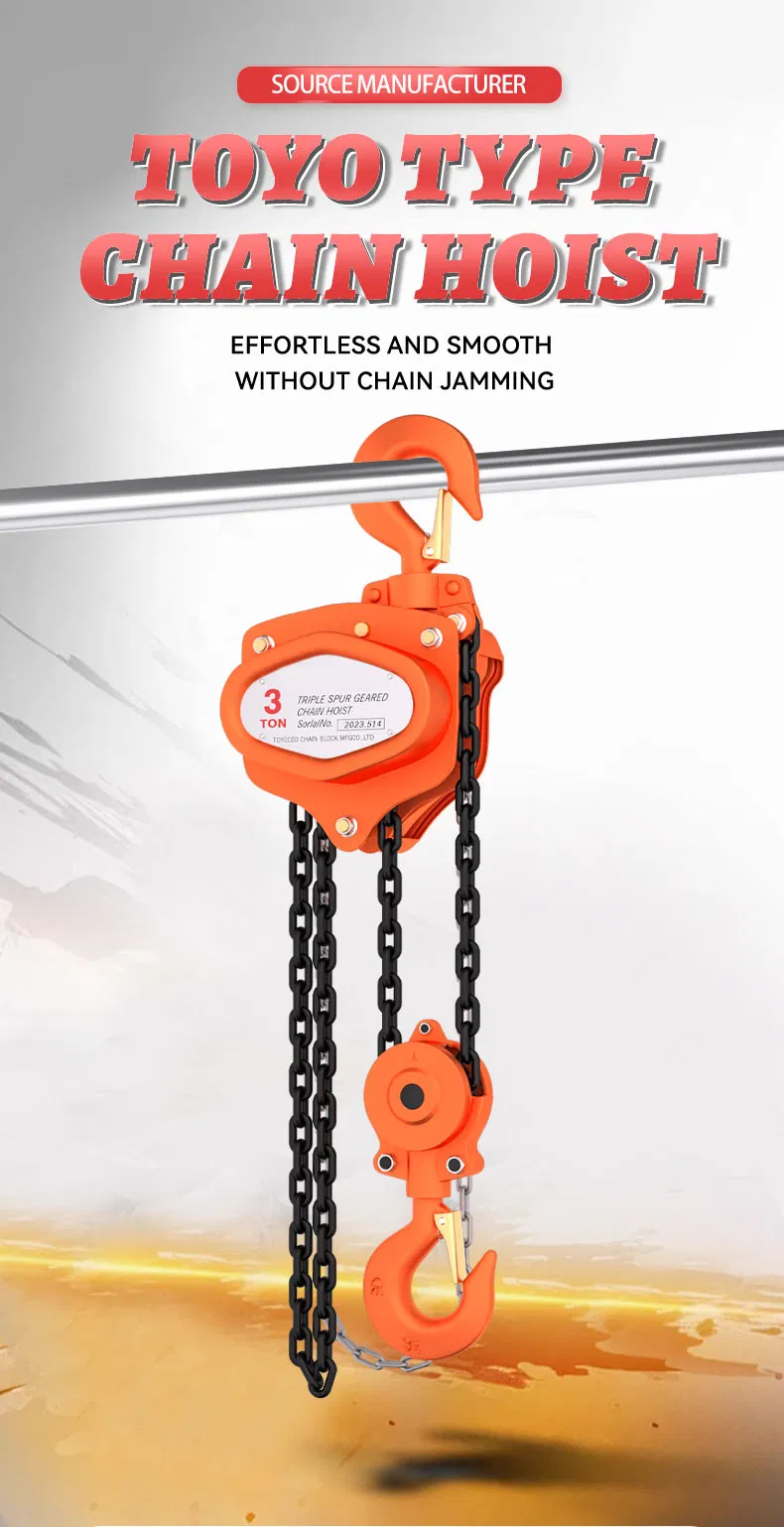 Hand Manual Lever Chain Block Hoist 1