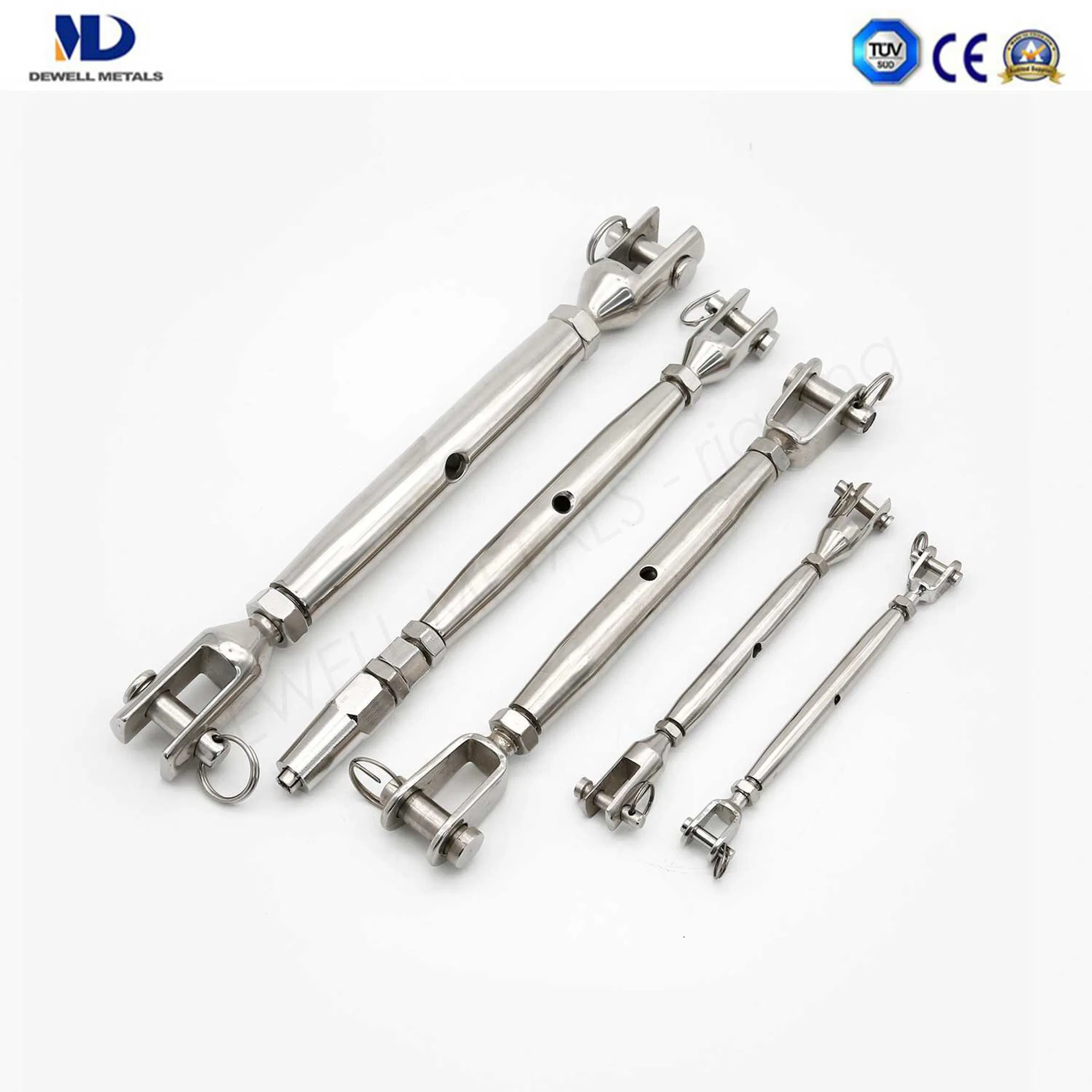 Ropes Holder and Accessories AISI316 or AISI304 Inox Connection Turnbuckles