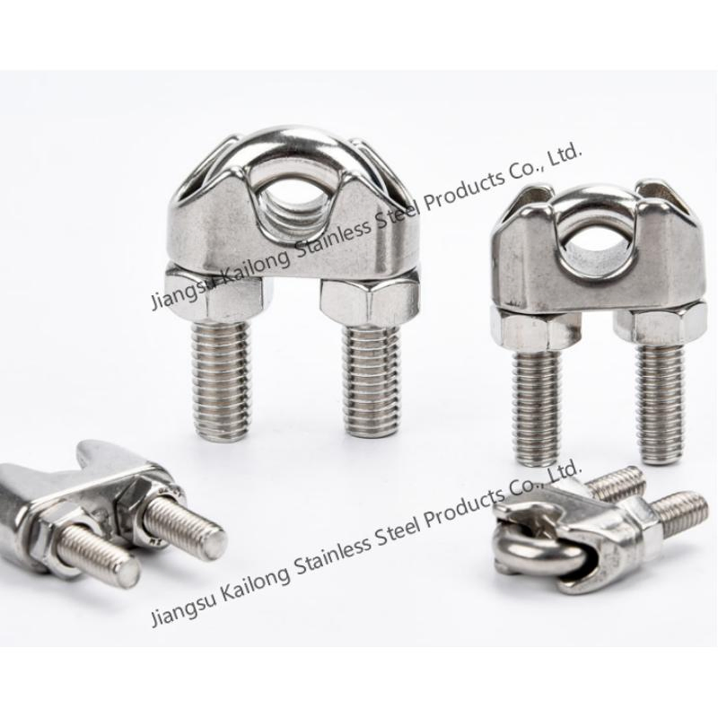 Customized Sizes M3 Stainless Steel Wire Rope Clips