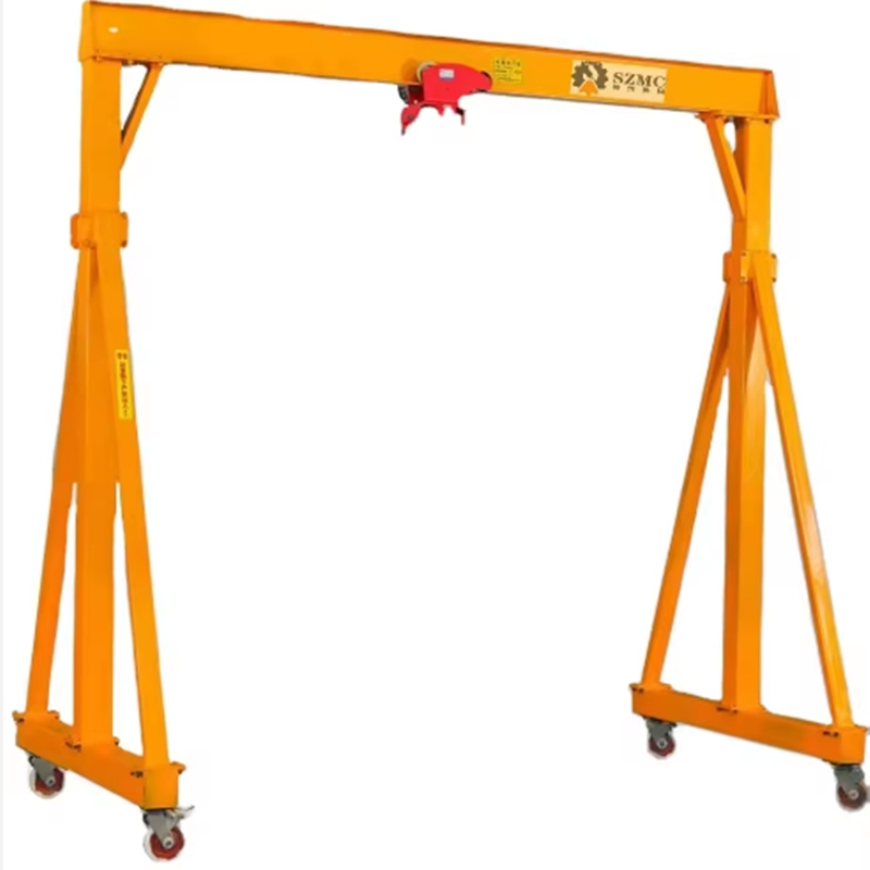 1t 3t 5t Adjustable Height Small Gantry Crane
