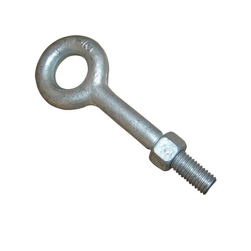 Supply Galvanized Forged Eye Bolts for Power Line Together with Raw Material Report and Tensile Strength Test Report