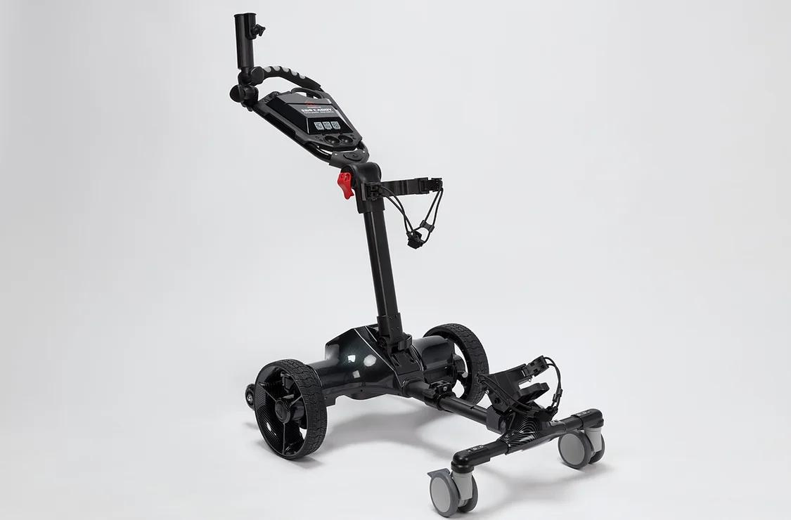 Factory Hot Selling 6 Wheels Electric Golf Trolley Caddy Follow Me Golf Trolley for Sale