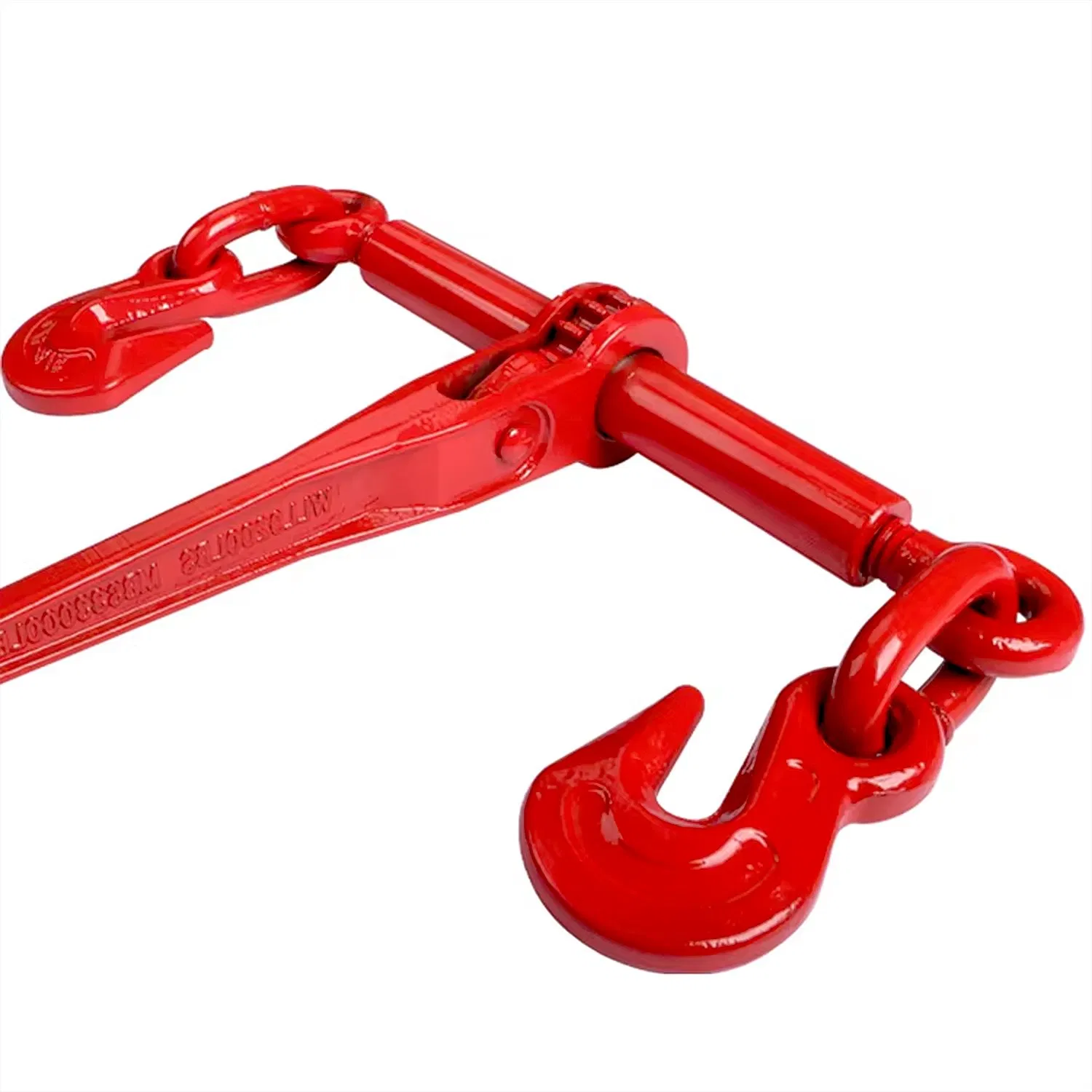 G70 Forged Chain Rigging Grab Hook Red Ratchet Type Load Binder