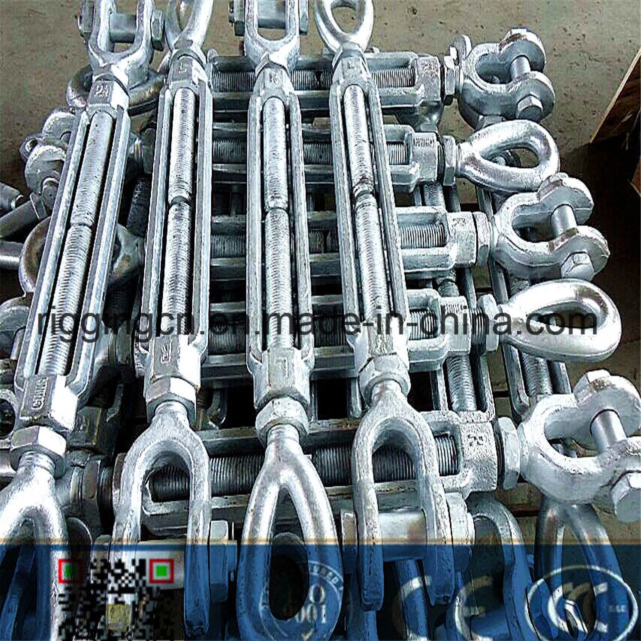 Turnbuckle Us Type with Jaw-Eye -Hook-Stud FF-T791b Forged