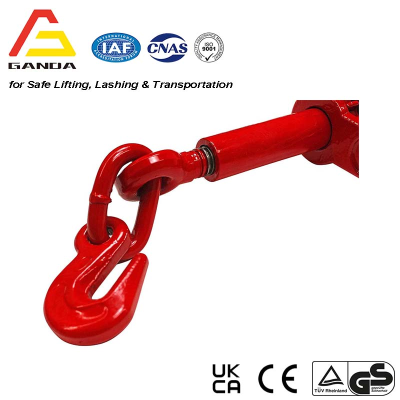 En 12195-3 Lashing Chain Ratchet Load Binder