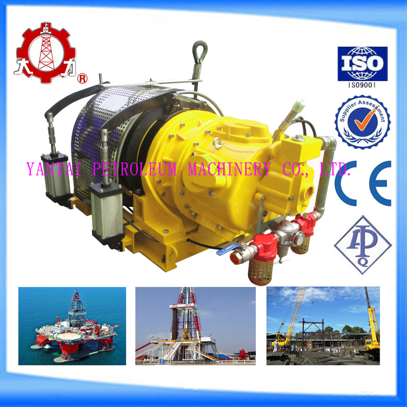 ABS Certified 10t Offshore Air Winch Trawl Winch