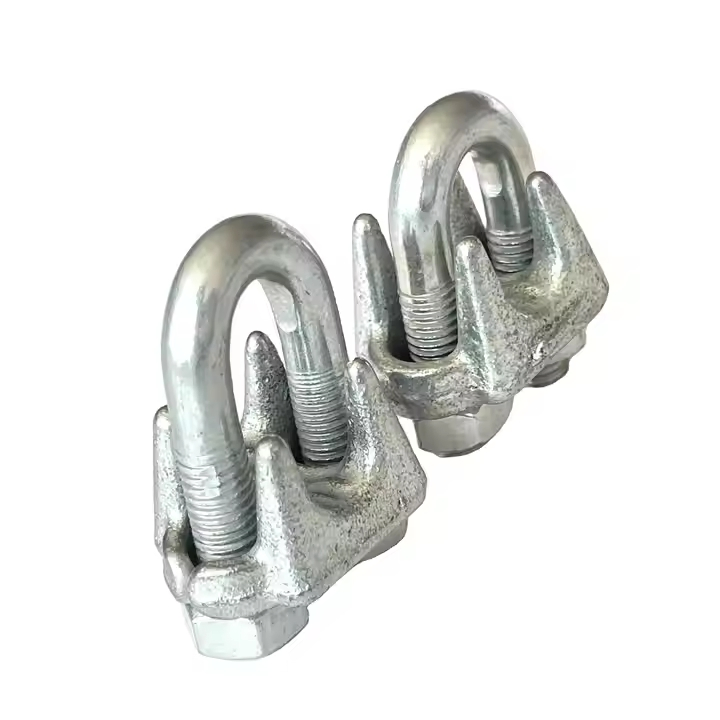 High Strength and Quality Stainless Steel Cable Management Wire Rope Clip Wire Rope Cable Protection Clip