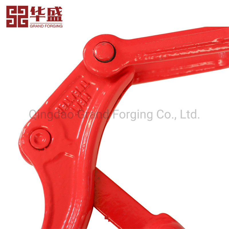 Us Type G80 Red Painted Rigging Hardware Die Forging Steel Lever Type Cargo Lashing Ratchet Type Red Accessory Load Binder