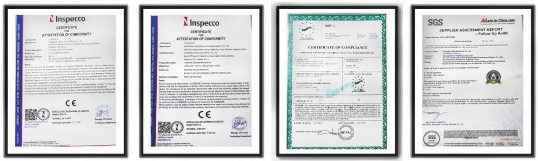 Certifications