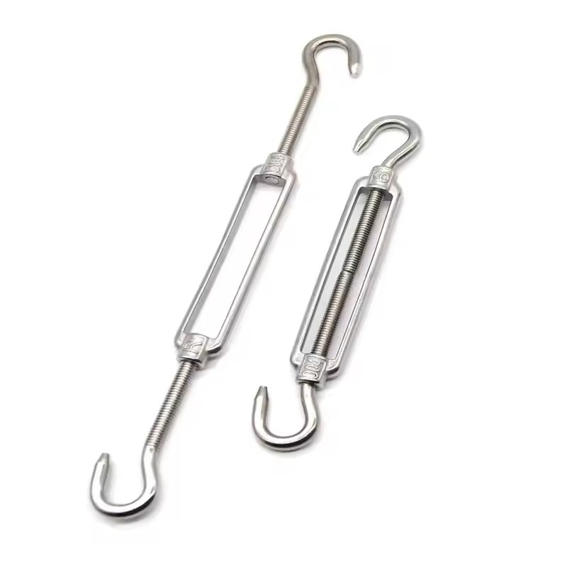 Oc/Oo/Cc Type 304 Stainless Steel M4-M24 Turnbuckle for Wire Rope Tension Device