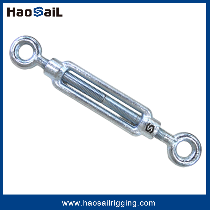 DIN 1480 Rigging Hardware/Wire Rope Fastener Fitting/Zinc Plated/Electric/Hot DIP Galvanized Forged Turnbuckle with Eye /Jaw/Hook