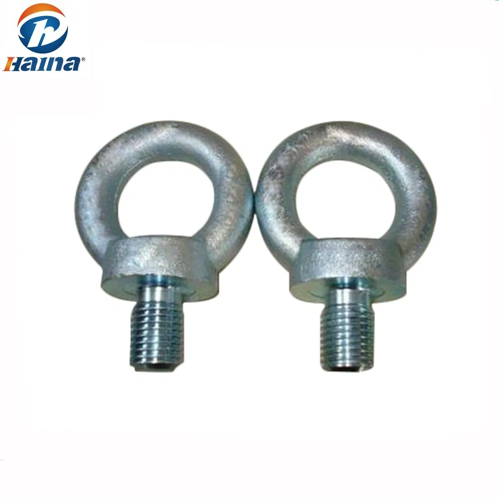 Grade 8.8 DIN580 Eye Bolt Lifting Eye Bolt DIN580 Forged Carbon Steel Zinc Plated Lifting Eye Bolt Screw