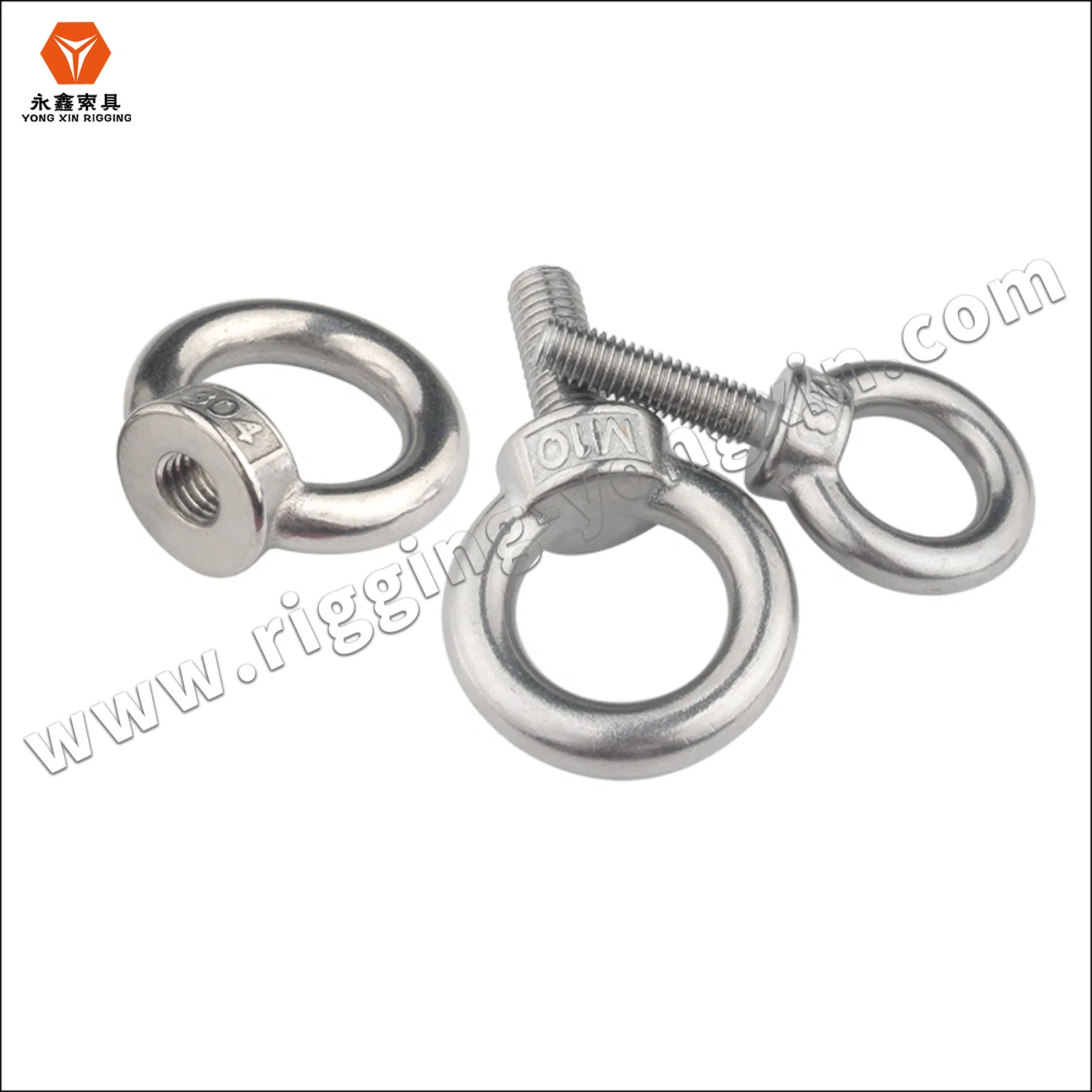 M5 M6 M8 M10 M12 M14 304 Stainless Steel Eye Bolt
