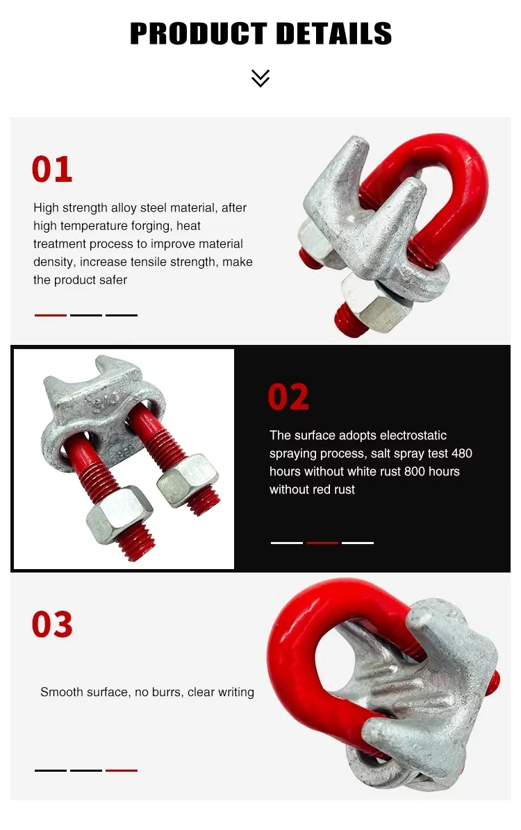Wire Rope Clip Detail