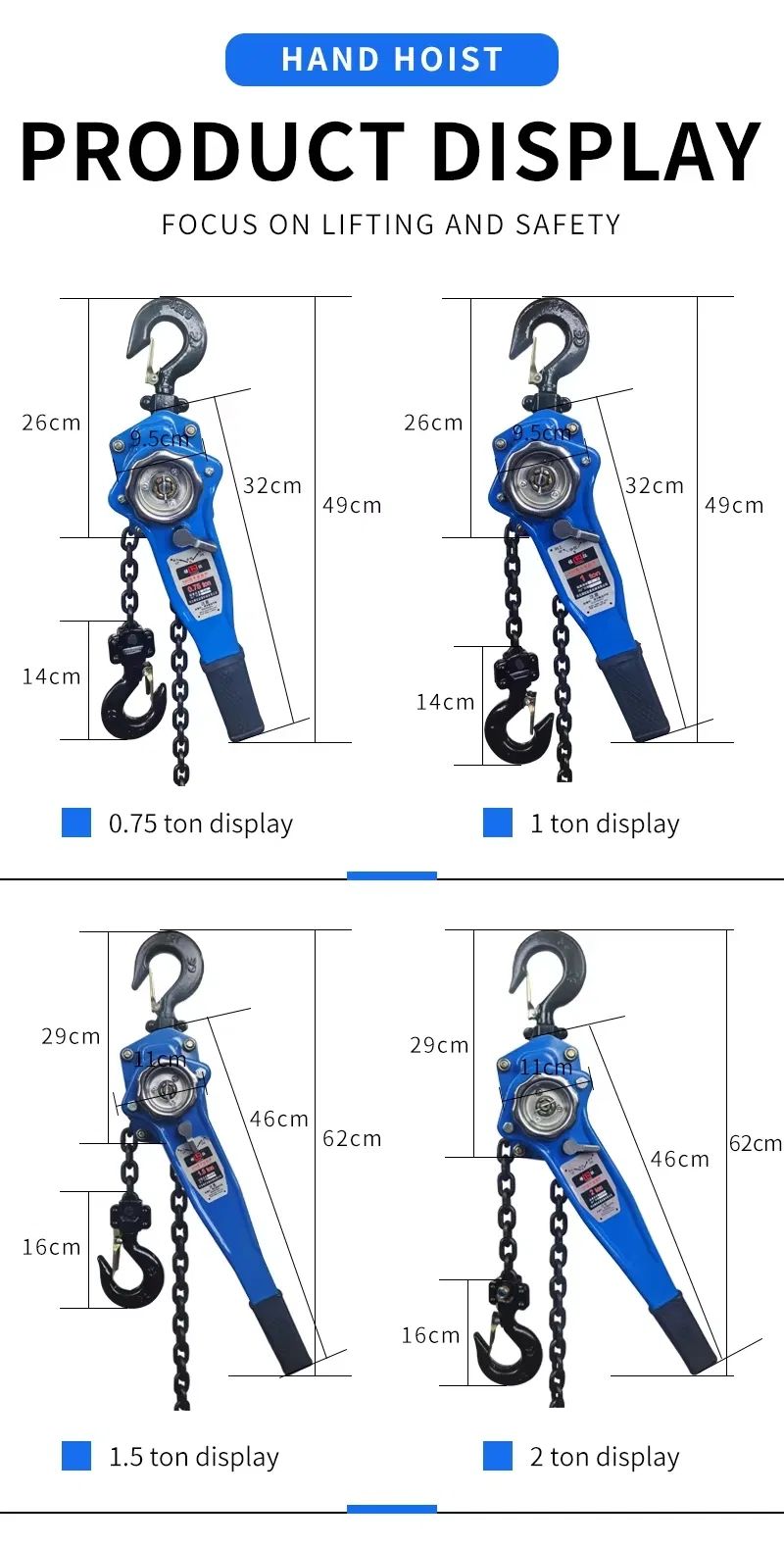 Lever Chain Hoist Details