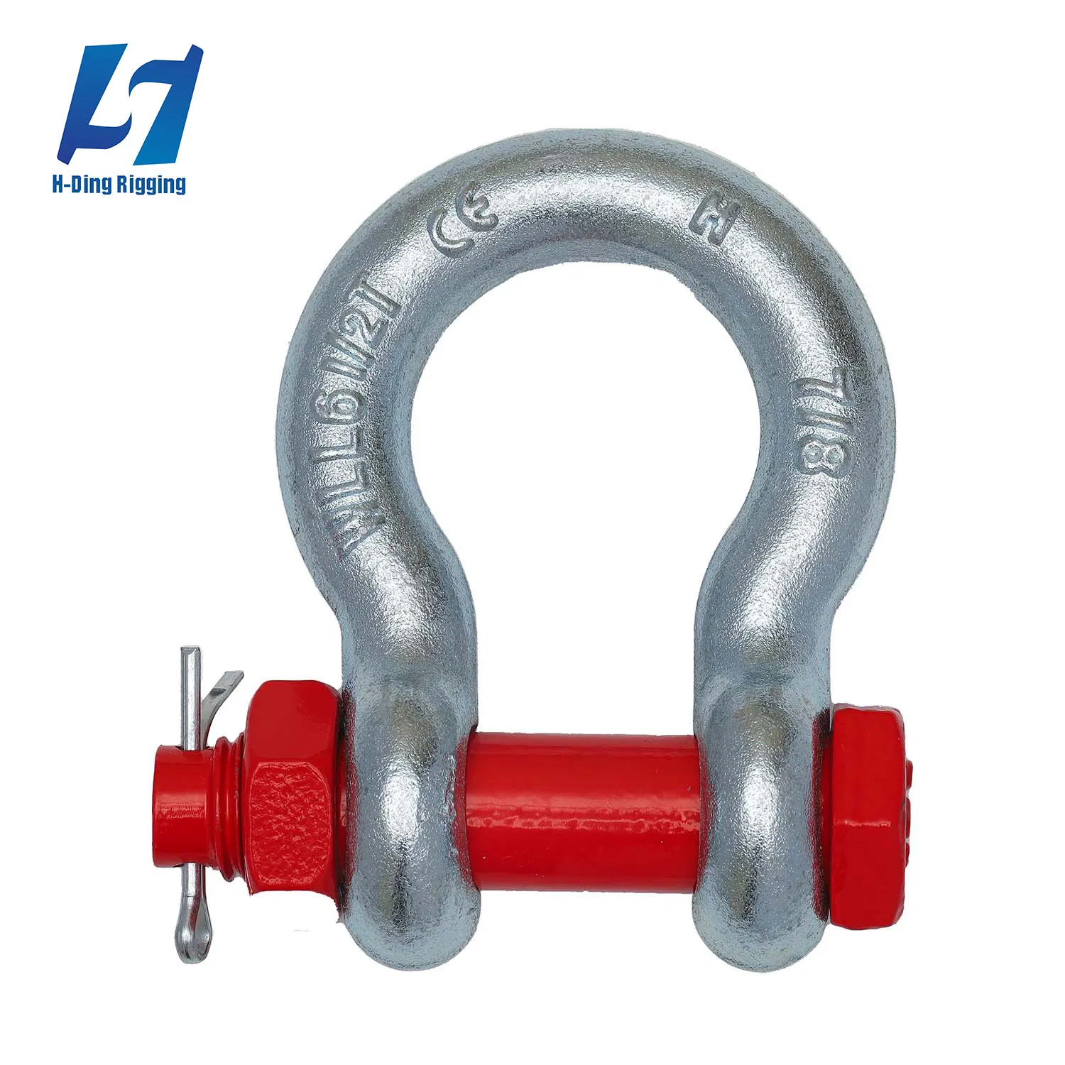 Marine Hardware Rigging Galvnized Screw/Safety Pin /Bolt Anchor/Chain Dee Shackle with G-209/G-210/G-2130/G-2150 Forged Us Type Shackle