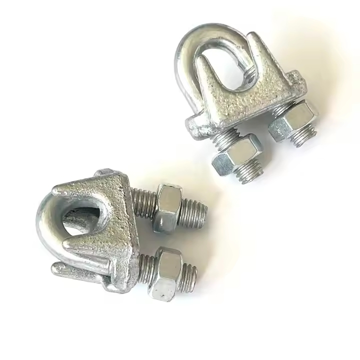 High Strength and Quality Stainless Steel Cable Management Wire Rope Clip Wire Rope Cable Protection Clip