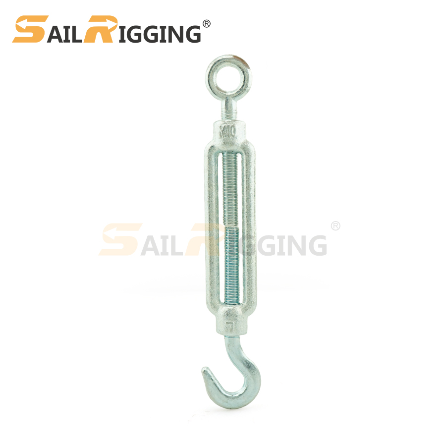 Carbon Steel Galvanized M12 M24 Turnbuckle DIN 1480