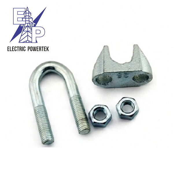 Hot-DIP Galvanized Stay Wire Clamp Guy Wire Rope Clip