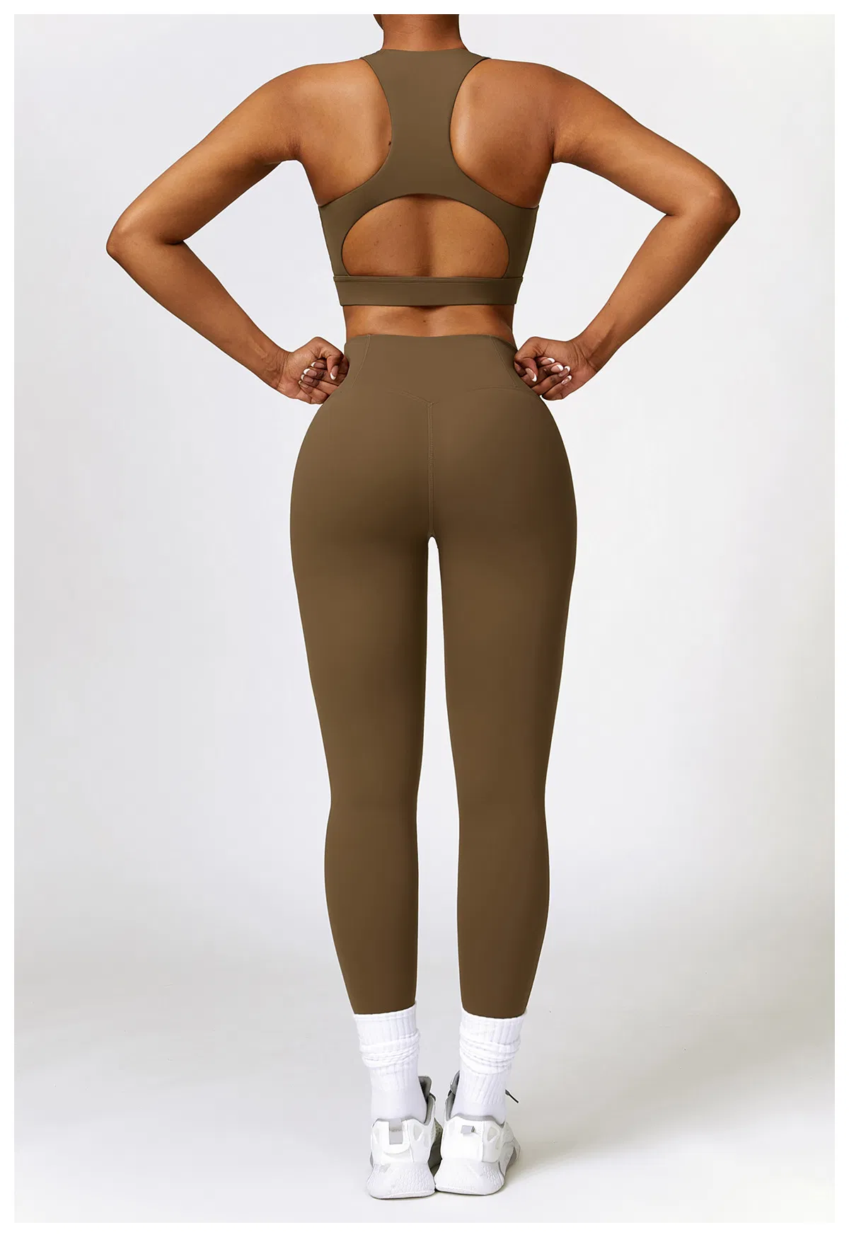 Conjunto de mallas deportivas ecológicas de secado rápido para mujeres, ropa de fitness para yoga