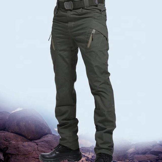 Pantalones de Caza de Cuadros para Hombre, Pantalones Tácticos IX9, Pantalones Urbanos Tácticos de Película de Espionaje, Pantalones de Trabajo Slim para Actividades al Aire Libre