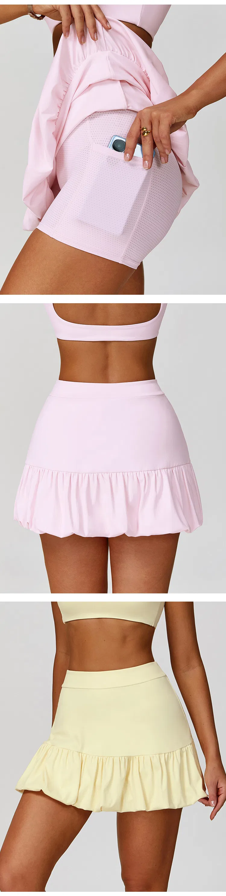 Falda deportiva detalle 3
