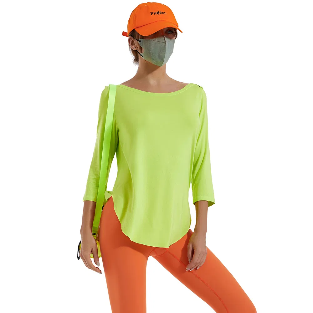 Ropa de yoga suelta de gran tamaño