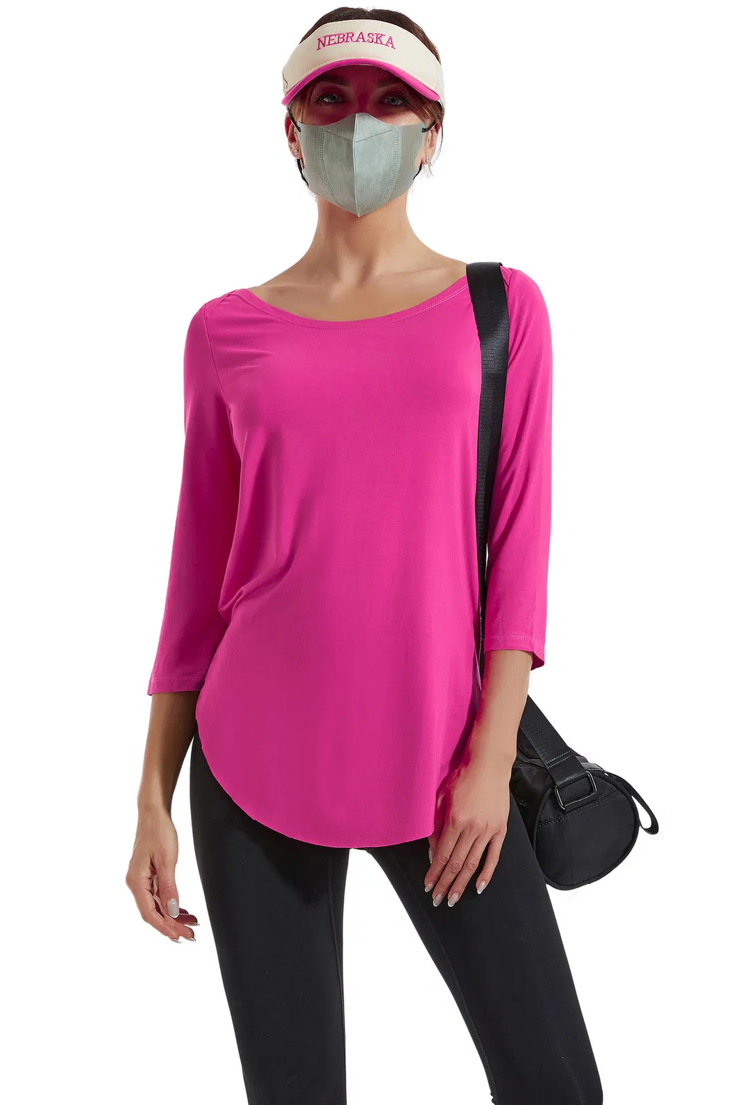Ropa de yoga suelta de gran tamaño