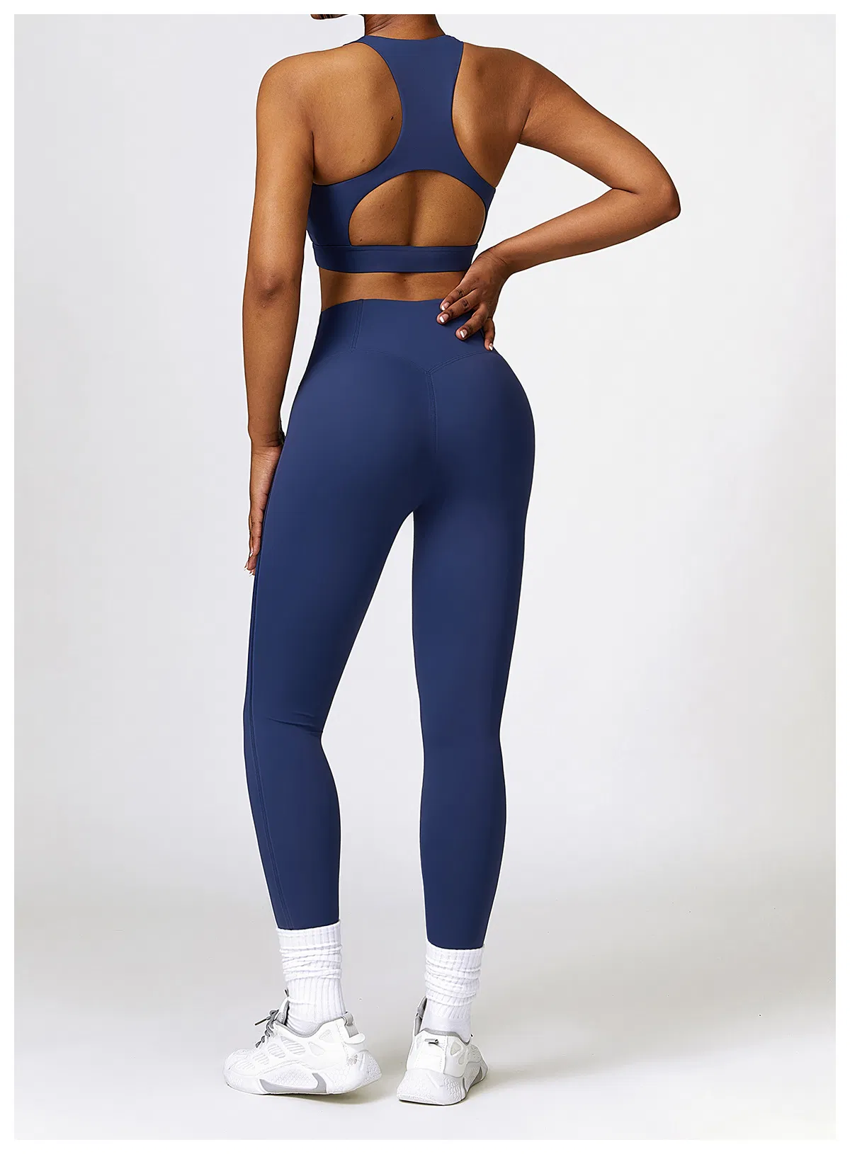 Conjunto de mallas deportivas ecológicas de secado rápido para mujeres, ropa de fitness para yoga