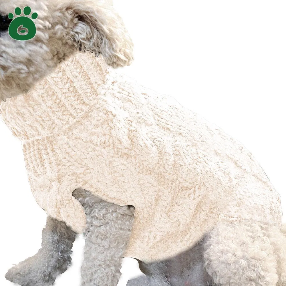 Suéteres y vestidos de lujo acogedores para invierno, ropa para gatos y perros