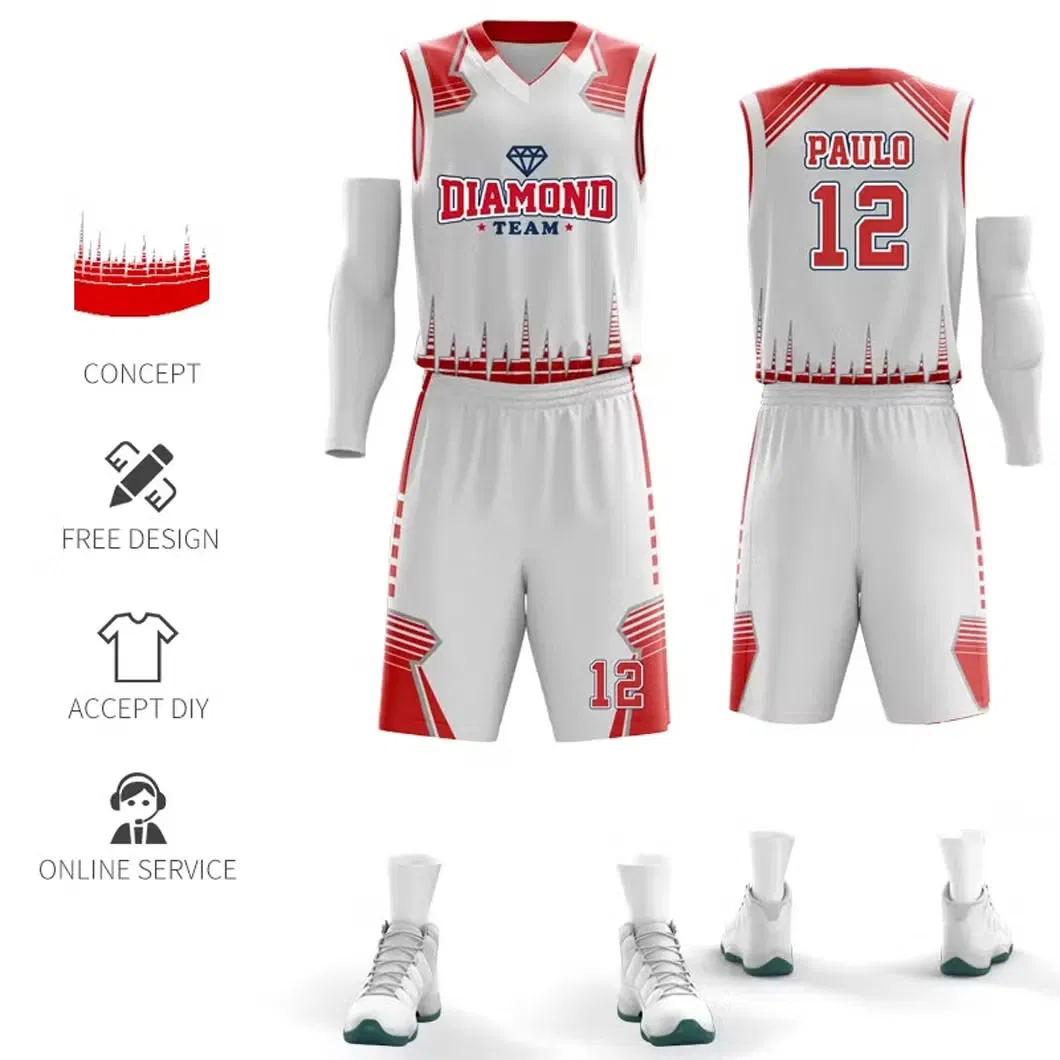 Jerseys de baloncesto de sublimación OEM al por mayor, uniforme de equipo, ropa deportiva personalizada - precio de uniforme de baloncesto y ropa de baloncesto