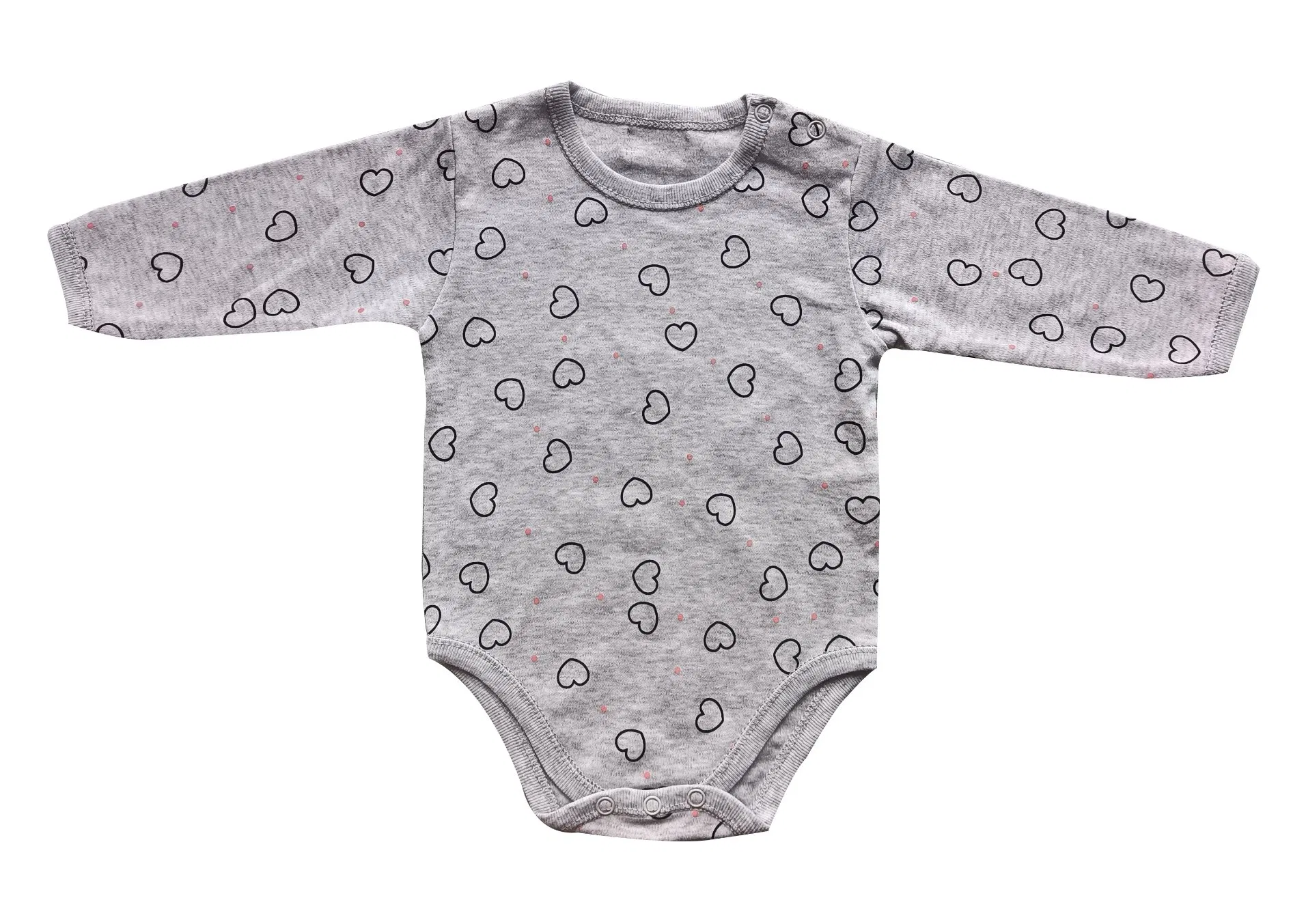 Suave y transpirable 100% tela de algodón interlock ropa para bebés recién nacidos