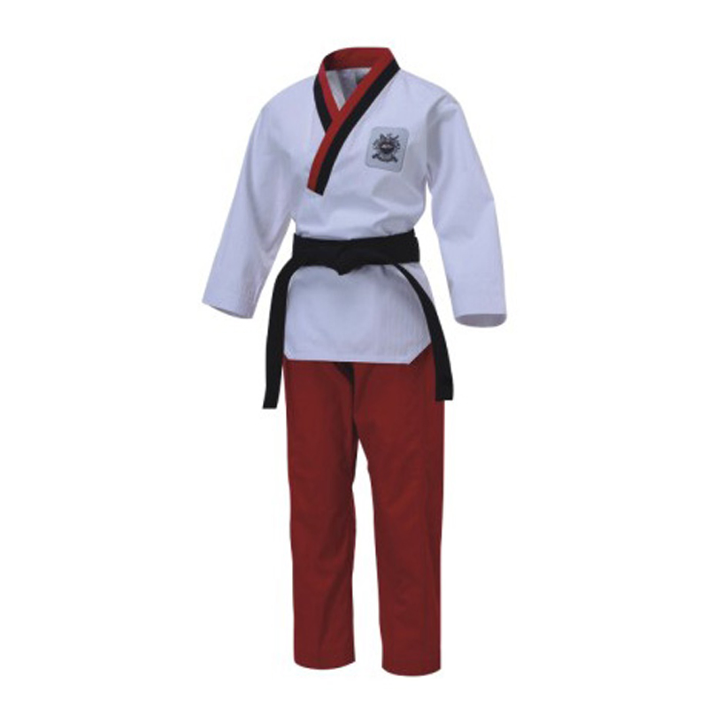 Ropa de Poomsae de Taekwondo con cuello en V de Artes Marciales